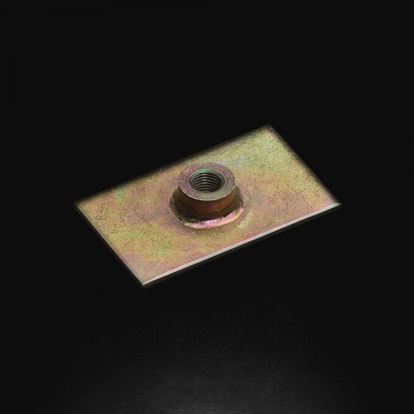 OMP Gurt-Einschweißplatte 80x55mm