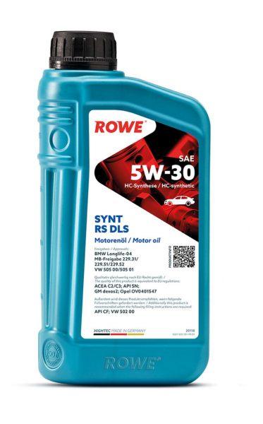 ROWE HIGHTEC SYNT RS DLS SAE 5W-30 1L