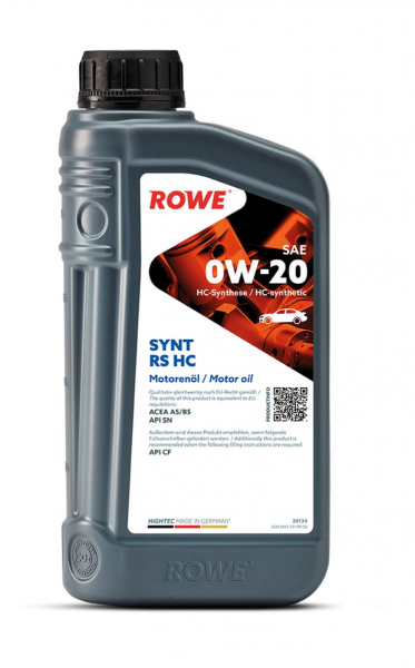 ROWE HIGHTEC SYNT RS HC SAE 0W-20 1L