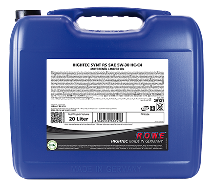 ROWE HIGHTEC SYNT RS SAE 5W-30 HC-C4 20L