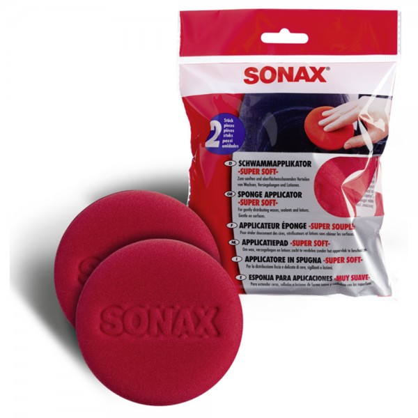 SONAX SchwammApplikator -Super Soft- 2 Stück